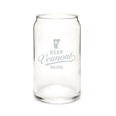 KVW RETRO CAN PINT GLASS
