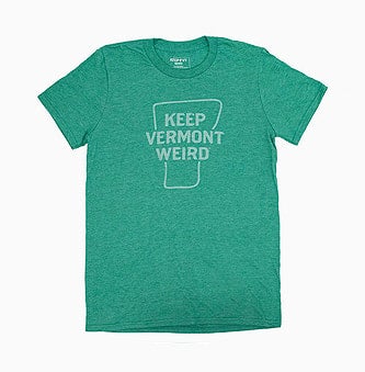 THE ORIGINAL KEEP VERMONT WEIRD UNISEX TEE