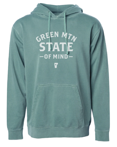 GREEN MTN STATE OF MIND HOODIE