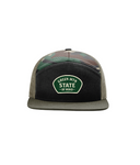 GREEN MTN STATE OF MIND MESH CAMO SNAPBACK